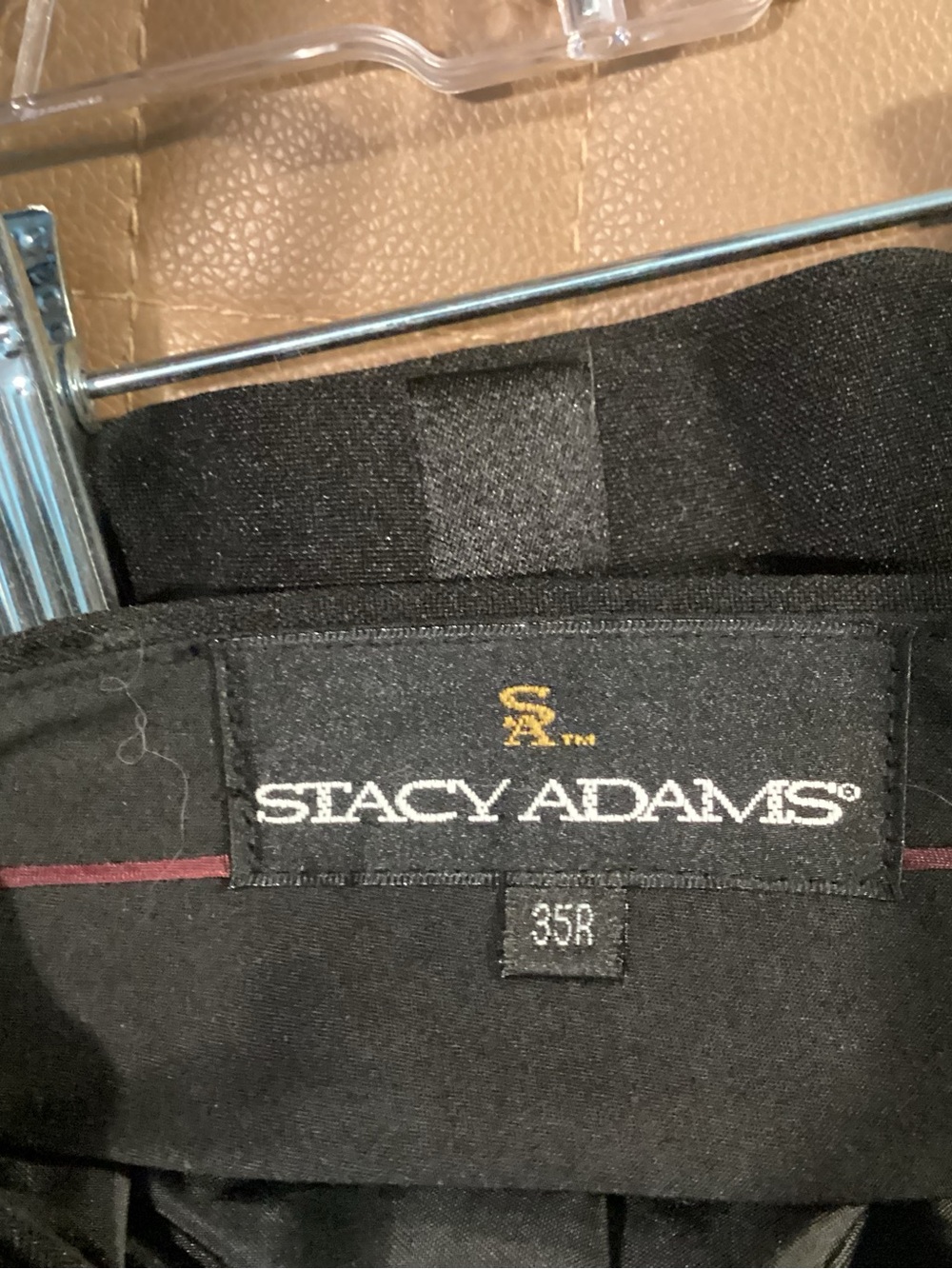 Stacy Adams Black Tuxedo pants